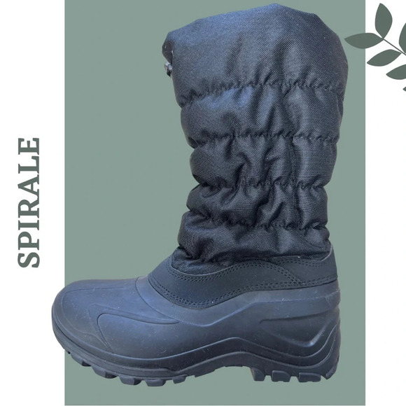Women's Spirale  Winter Boots Black Size 40 - Picture 1 of 8